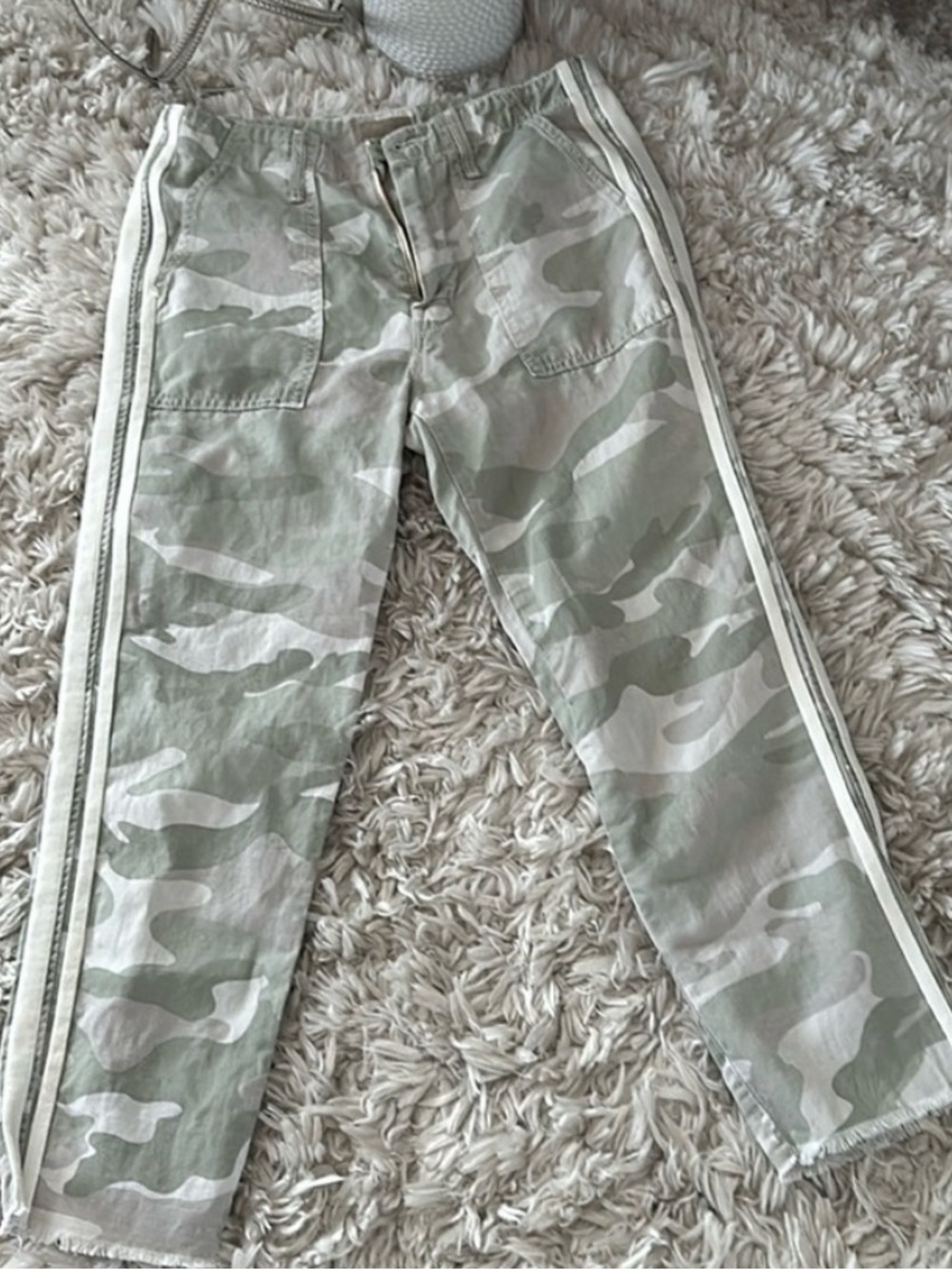 Mother, Ankle Length, Size 27, Muted Camo